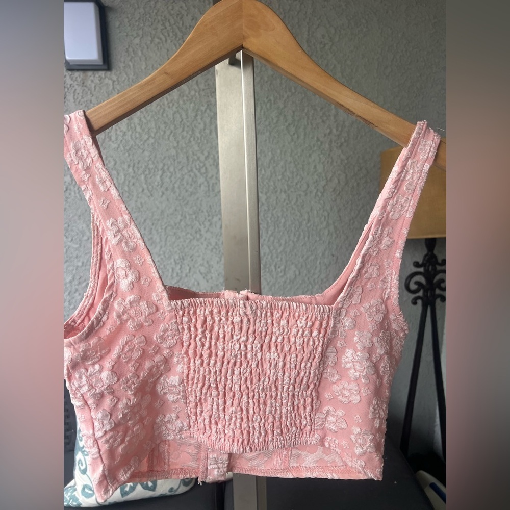 Wild Fable Pink corset top sz Small - Picture 3 of 4